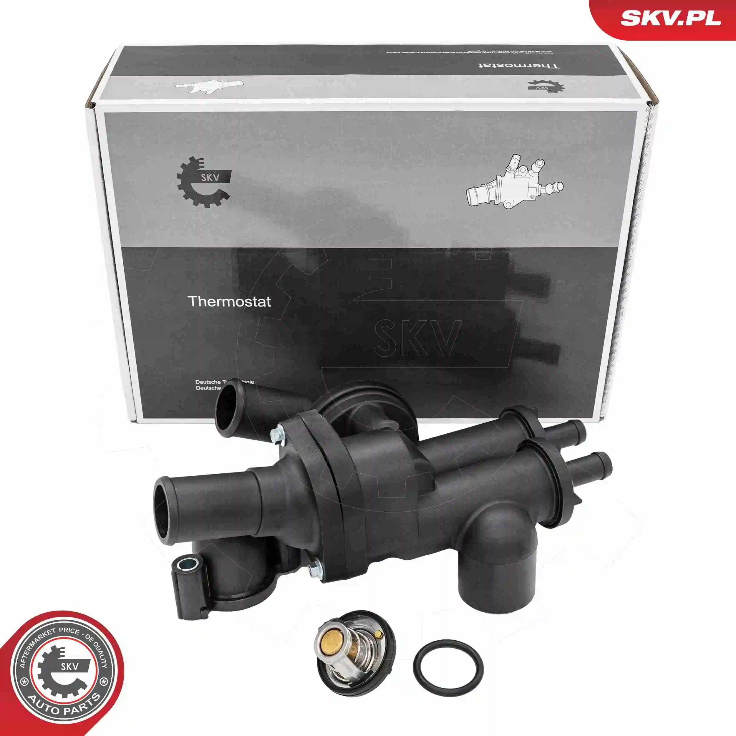 Thermostat, coolant